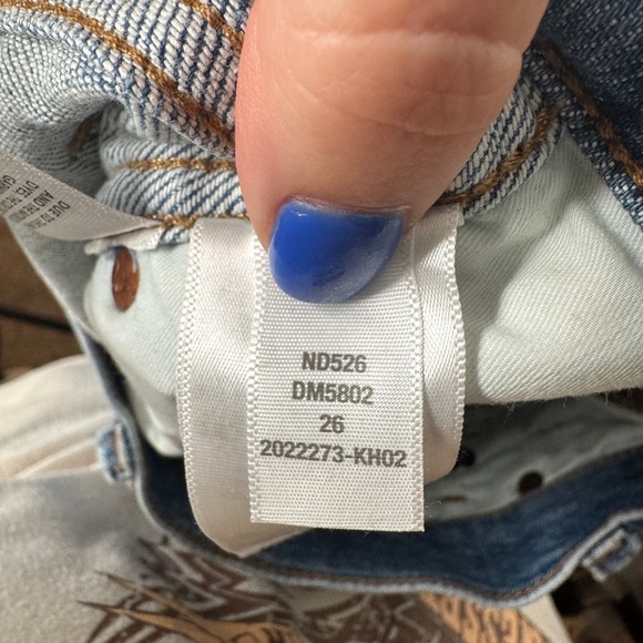 MADEWELL Woman’s Stovepipe Medium Wash Straight Jeans Size 26 - Picture 7 of 7